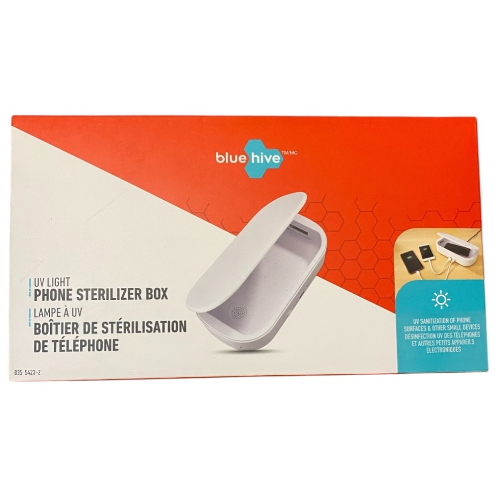 UV light phone sterilizer box
